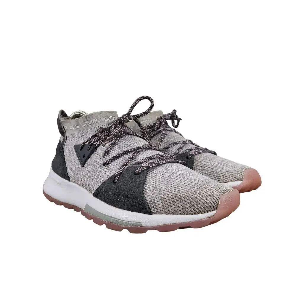 Adidas Shoes Women 6.5 Athletic Trail Running Quesa Cloudfoam Casual Active Gray